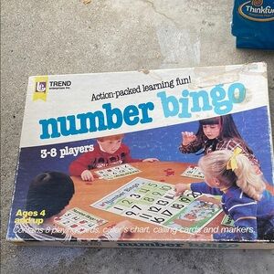 Trend Action -Packed Learning Fun Number Bingo Ages 4 +